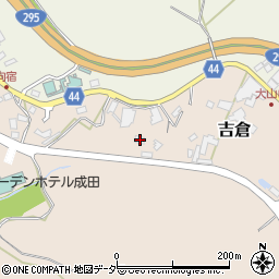 千葉県成田市吉倉220周辺の地図