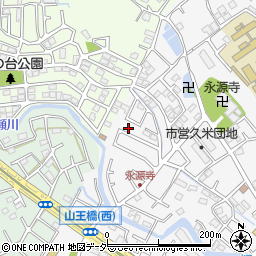 埼玉県所沢市久米1372-40周辺の地図