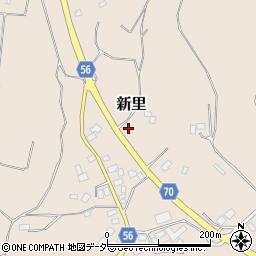千葉県香取市新里1466周辺の地図