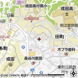 行政書士成田国際事務所周辺の地図