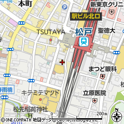 セブンイレブン松戸駅南店周辺の地図