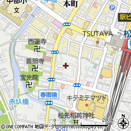 千葉県松戸市松戸1875周辺の地図