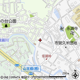 埼玉県所沢市久米1372-38周辺の地図