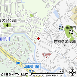 埼玉県所沢市久米1372-37周辺の地図