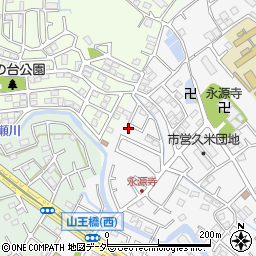 埼玉県所沢市久米1371-8周辺の地図
