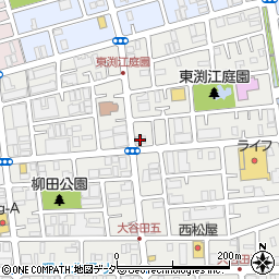 サンシティ阿久津周辺の地図