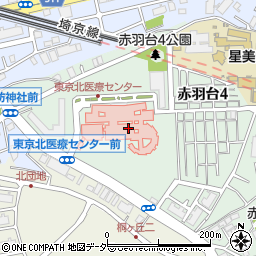 東京北医療センター介護老人保健施設さくらの杜周辺の地図