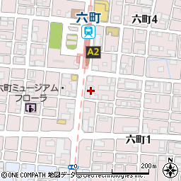 地建総業株式会社　本社周辺の地図