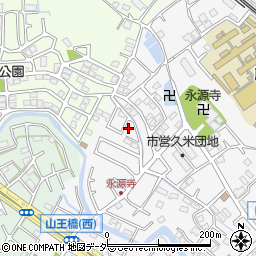 埼玉県所沢市久米1370-11周辺の地図