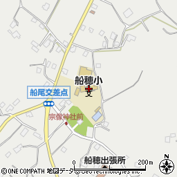 印西市立船穂小学校周辺の地図