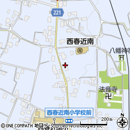 長野県伊那市西春近7363周辺の地図