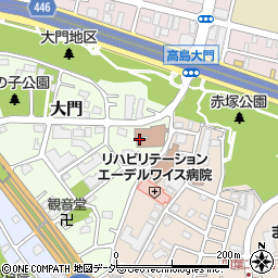 東京都板橋区大門8周辺の地図
