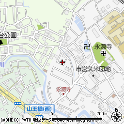 埼玉県所沢市久米1371-1周辺の地図
