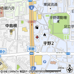 お仏壇のはせがわ　竹の塚店周辺の地図