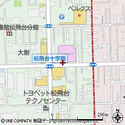 リパーク松戸松飛台第２駐車場周辺の地図