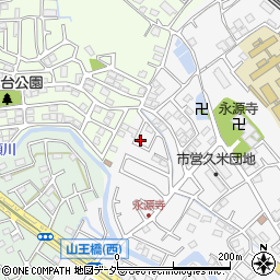 埼玉県所沢市久米1371-11周辺の地図
