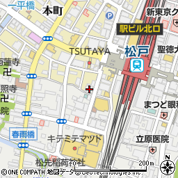 三井住友信託銀行松戸支店 ＡＴＭ周辺の地図
