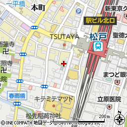 三井住友信託銀行松戸支店周辺の地図