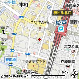 三井住友信託銀行松戸支店周辺の地図