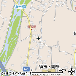 山梨県北杜市須玉町大蔵947周辺の地図