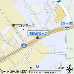 秩父街道北周辺の地図