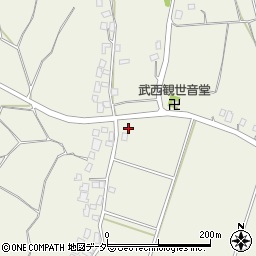 千葉県印西市武西周辺の地図