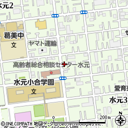 道とん堀水元店周辺の地図