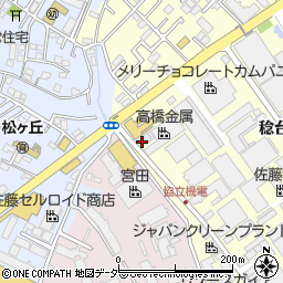 高橋金属株式会社周辺の地図