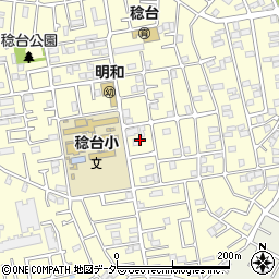 千葉県松戸市稔台2丁目38周辺の地図