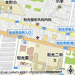 埼玉県和光市本町23-4周辺の地図