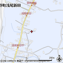 山梨県北杜市明野町浅尾新田3810周辺の地図