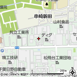 千葉県松戸市松飛台240-1周辺の地図