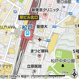 コンフォート松戸駅前店周辺の地図