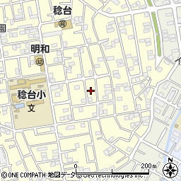 千葉県松戸市稔台2丁目46周辺の地図