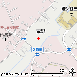 千葉県鎌ケ谷市粟野498周辺の地図
