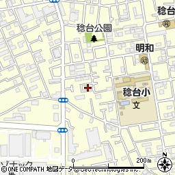 千葉県松戸市稔台2丁目27周辺の地図