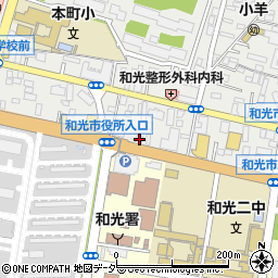埼玉県和光市本町23-12周辺の地図