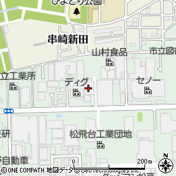 千葉県松戸市松飛台243周辺の地図