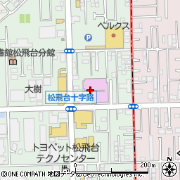 千葉県松戸市松飛台261周辺の地図