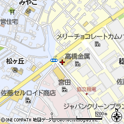 千葉日産自動車松戸南店周辺の地図