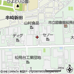 千葉県松戸市松飛台246-4周辺の地図