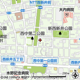 東京都足立区西新井5丁目周辺の地図