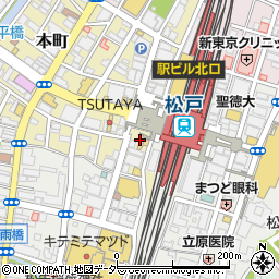 炭火焼肉 家門 〜KAMON〜 松戸駅前西口周辺の地図