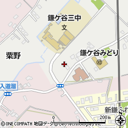 千葉県鎌ケ谷市粟野234周辺の地図