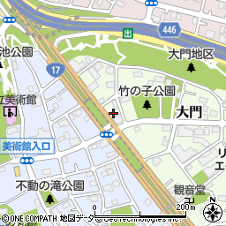 東京都板橋区大門13周辺の地図