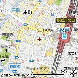 博多酒場 きなっせい 松戸店周辺の地図