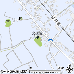文珠院周辺の地図