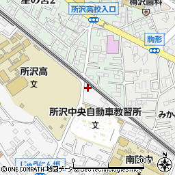 埼玉県所沢市久米940-2周辺の地図