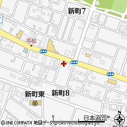 カレーハウスＣｏＣｏ壱番屋青梅新町店周辺の地図