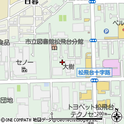千葉県松戸市松飛台253周辺の地図